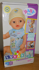 Zapf Creation Baby Born Little Magic Lukas Boy Doll - 36cm BRAND NEW