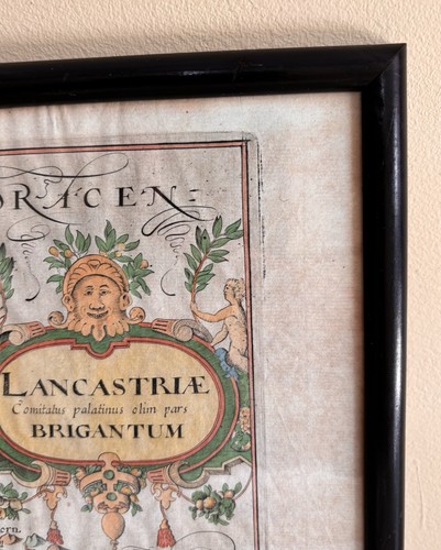 17th century antique map - 17th,