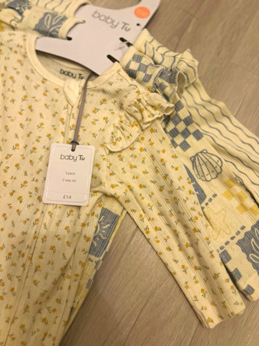 Baby pack newborn ribbed - 3,