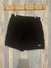 Speedo Age 12-13 Black Shorts