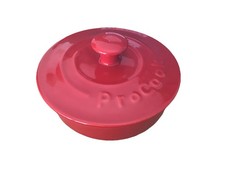 PROCOOK Small Red Individual Oven, Tapas, Serving Dishes With Lids