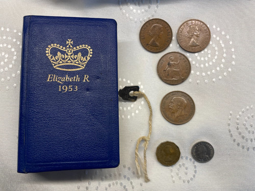 Elizabeth 1953 coin money - elizabeth,
