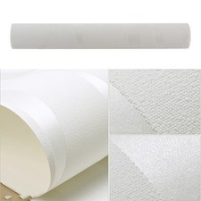 Beige White 3D Wave Stripe