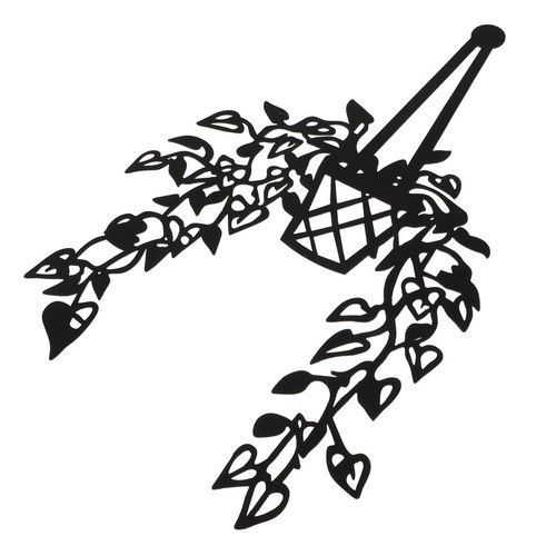 Reusable metal floral - reusable, wall