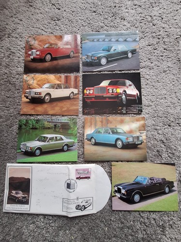 Rolls royce postcard - rolls,