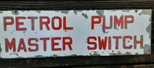 VINTAGE PETROL PUMP MASTER