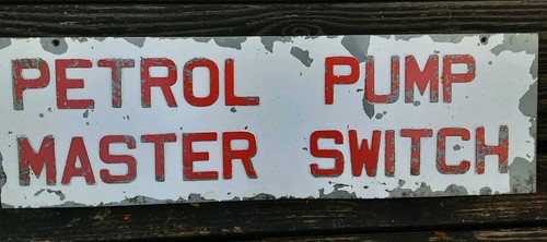 Vintage petrol pump - petrol,