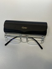 Cartier Rimless Optical Glasses Silver