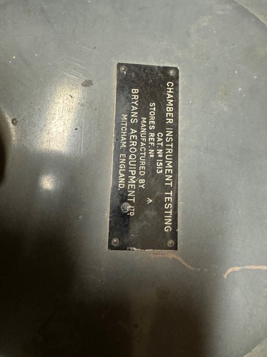 Aircraft instrument testing - instrument,