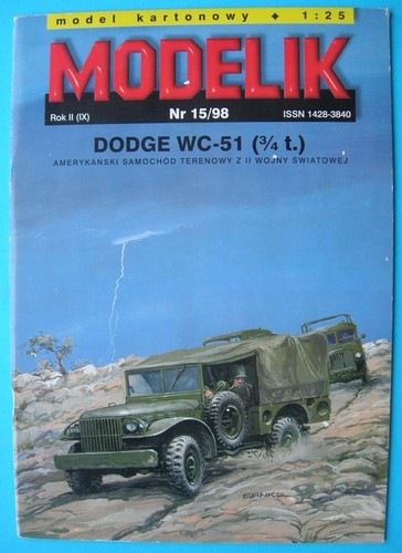 Modelik 1998 american - 15/1998,