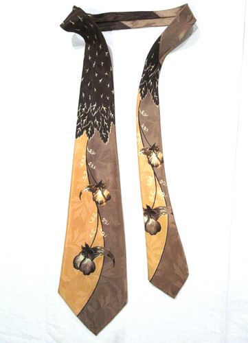 Vintage tie necktie 1940s - necktie,