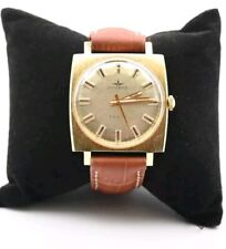 Vintage Dugena Festa Gold Pl Mechanical German Made Vintage Classic Watch