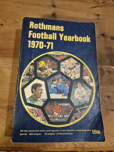 Rothmans football yearbook - rothmans,