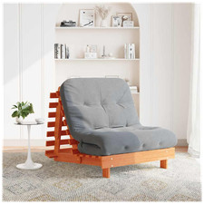 Futon sofa bed solid pine wood
