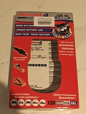 Optimate 4 Dual Programs incl. Supplies, Crocodiles clips, Fuse Protector