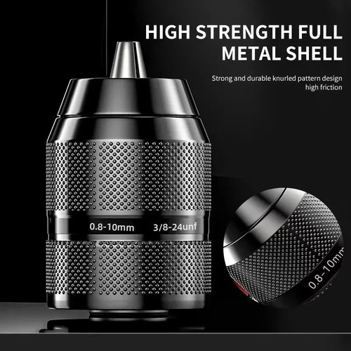Keyless drill chuck metal - keyless,