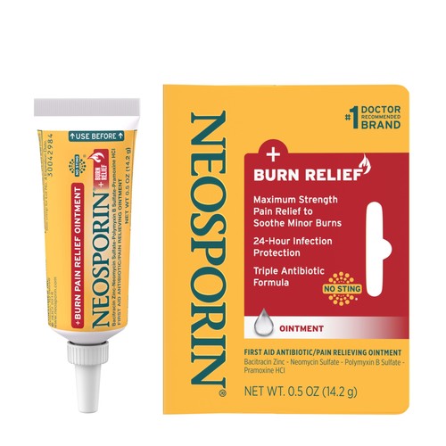 Neosporin burn relief - relief, dual