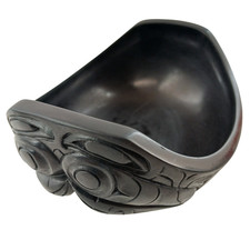Haida style argillite spirit - argillite,