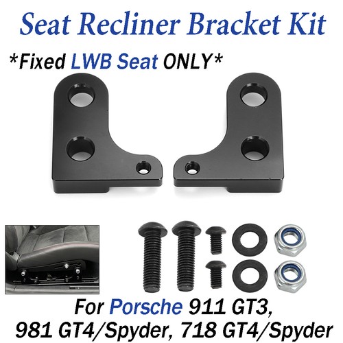 Seat recliner brackets - brackets, for
