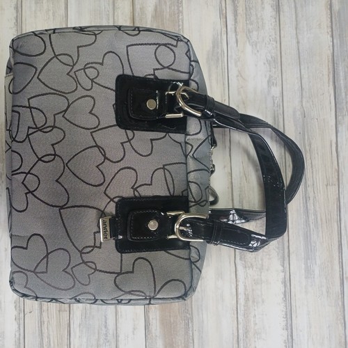 Antler heart print vanity case - print,