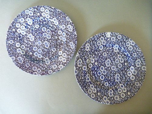 Burleigh blue calico dessert - blue, 2