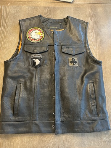 Milwaukee leather biker vest - biker,