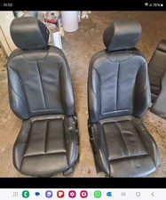 bmw car parts BMW 4 series 19 rage front seat  blue stitch.