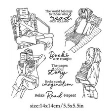 Travel Reading Girls Lady