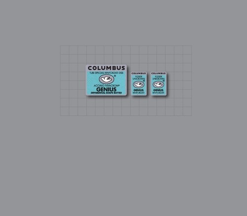 Columbus genius bicycle frame - columbus,