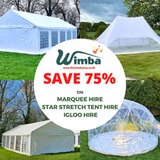 Marquee HIRE Stretch Tent Igloo Garden Dome Geodesic - SAVE 75% Garden  Wedding