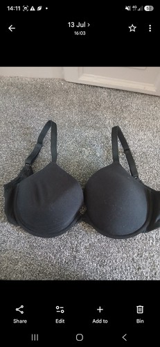 Bra black white - bra,