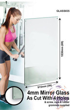 4mm Thick Mirror Glass Sheet