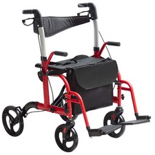 VEVOR 2 in 1 Rollator Walker &