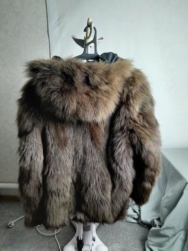 Genuine blue fox fur - genuine,
