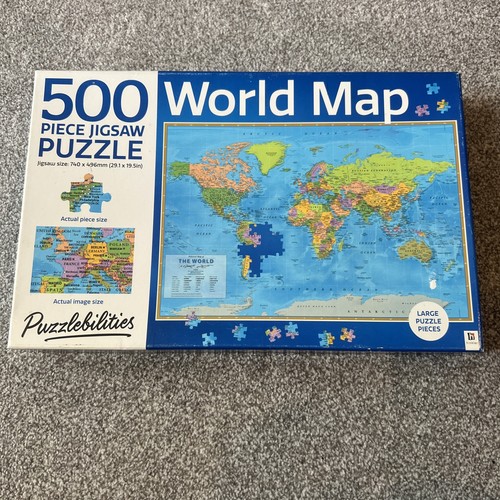 Hinkler 500 piece world map - hinkler,