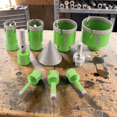 Diamond core drill - bits, 10