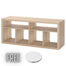 IKEA KALLAX TV Bench With Compartments Home Storage Organizer Unit+ Free Charger
