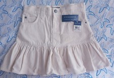 Age 10 years Ralph Lauren Cream Corduroy Frilly Skirt. New With Tags.