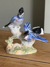 BESWICK ENGLAND PAIR OF BLUE