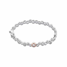 Clogau Welsh Silver & 9ct Rose