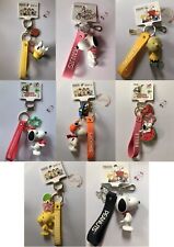 PEANUTS SNOOPY & FRIENDS CHARACTER KEYRING KEYCHAIN BNWT CHOOSE DESIGN