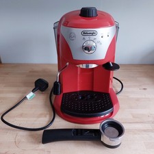 De'Longhi ECC220.R Red Espresso Machine 1100W Ground Coffee Maker PAT TESTED