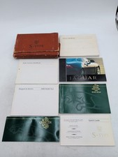 2003 Jaguar S-Type Owners Manual Set in Storage Case + Navigation Guide  S Type