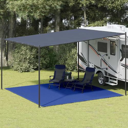 Walplus blue hdpe campsite - blue,