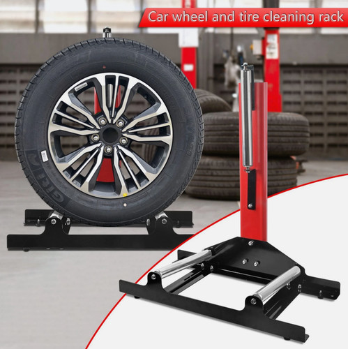 Portable wheel coating stand - wheel,