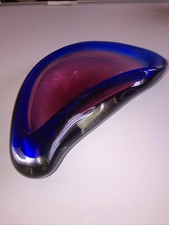 Stunning 1950s Murano Style  glass Bowl/ Dish/ Ashtray