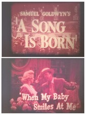 2 x 1948 CINEMA TRAILERS SUPER 8 COLOUR SOUND 8MM CINE FILM 120FT