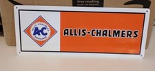 ALLIS - CHALMERS AC Metal sign