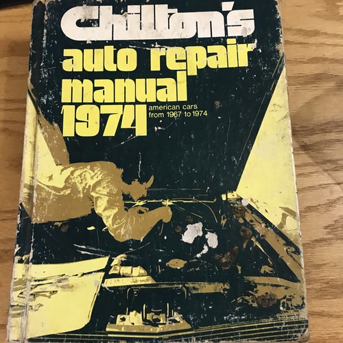 Vintage chilton auto - chilton's, repair