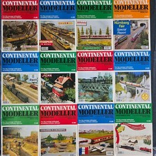 Continental Modeller Magazine 12x Issues 1992 Complete Year Bundle Bulk Buys